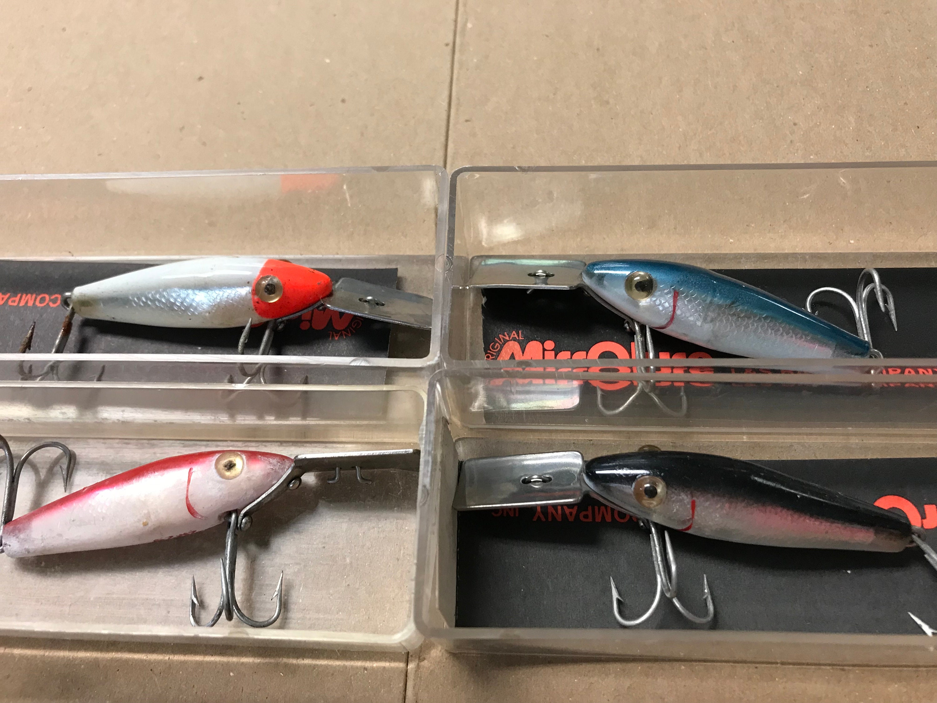 Jpj—vintage Mirrolure Sinker Fishing Lures - Etsy