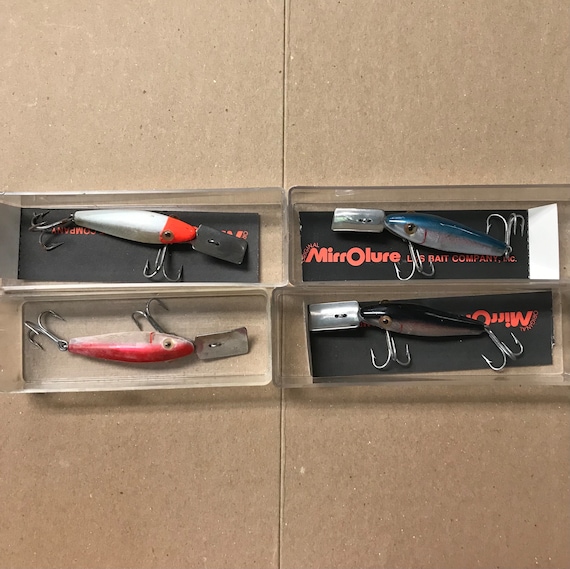 Jpj—vintage Mirrolure Sinker Fishing Lures - Etsy