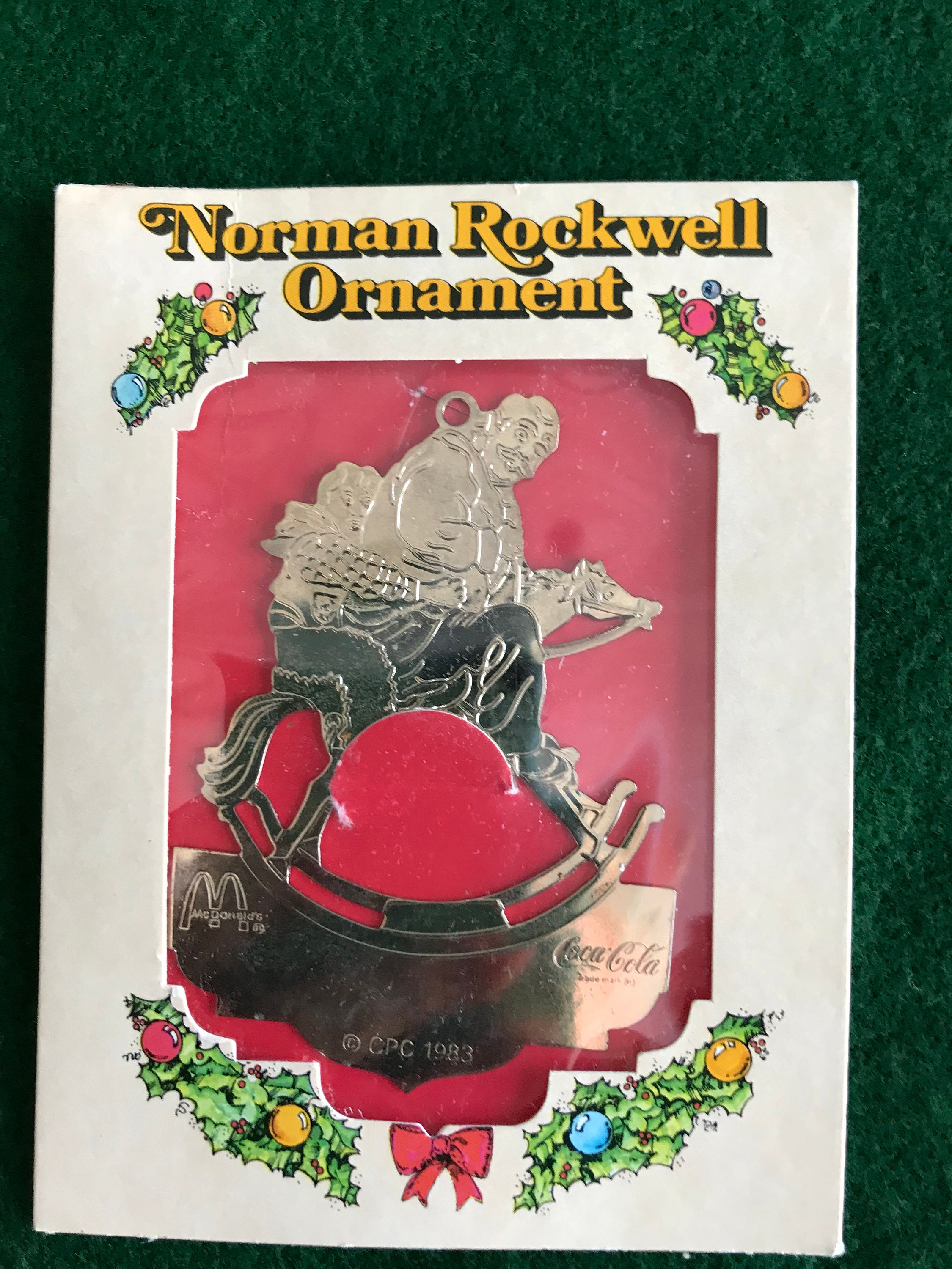 GC—1983 Norman Rockwell Ornament - Etsy