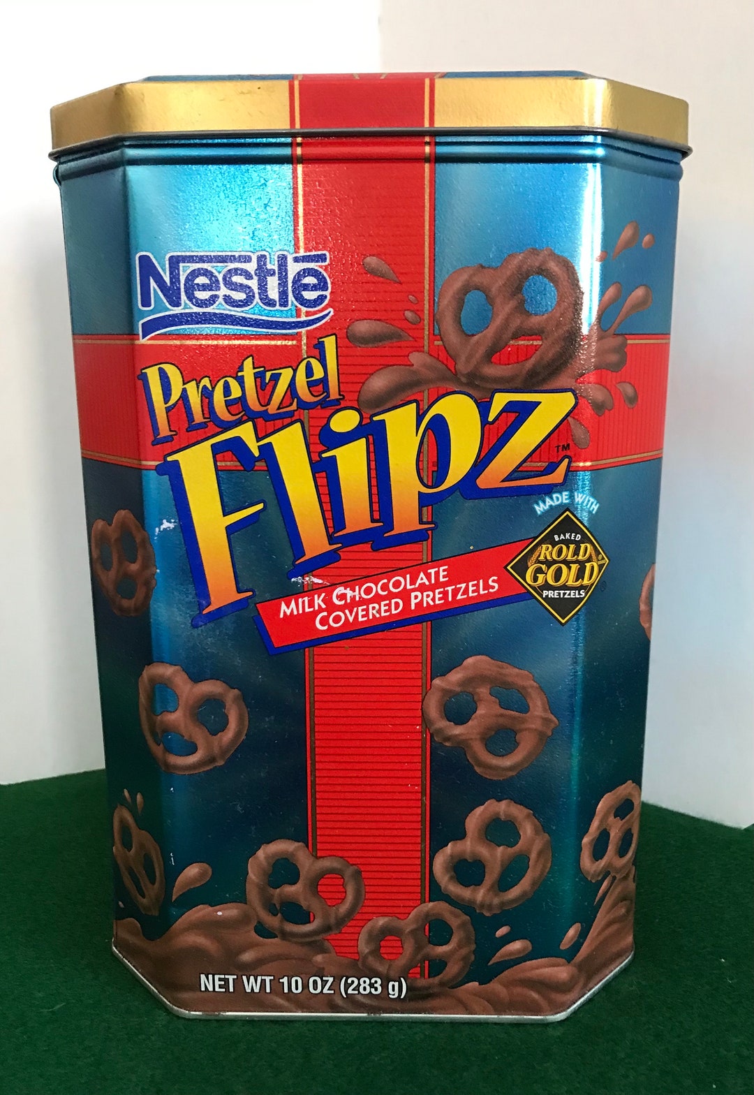 Nestle Flipz Pretzel Tin Etsy