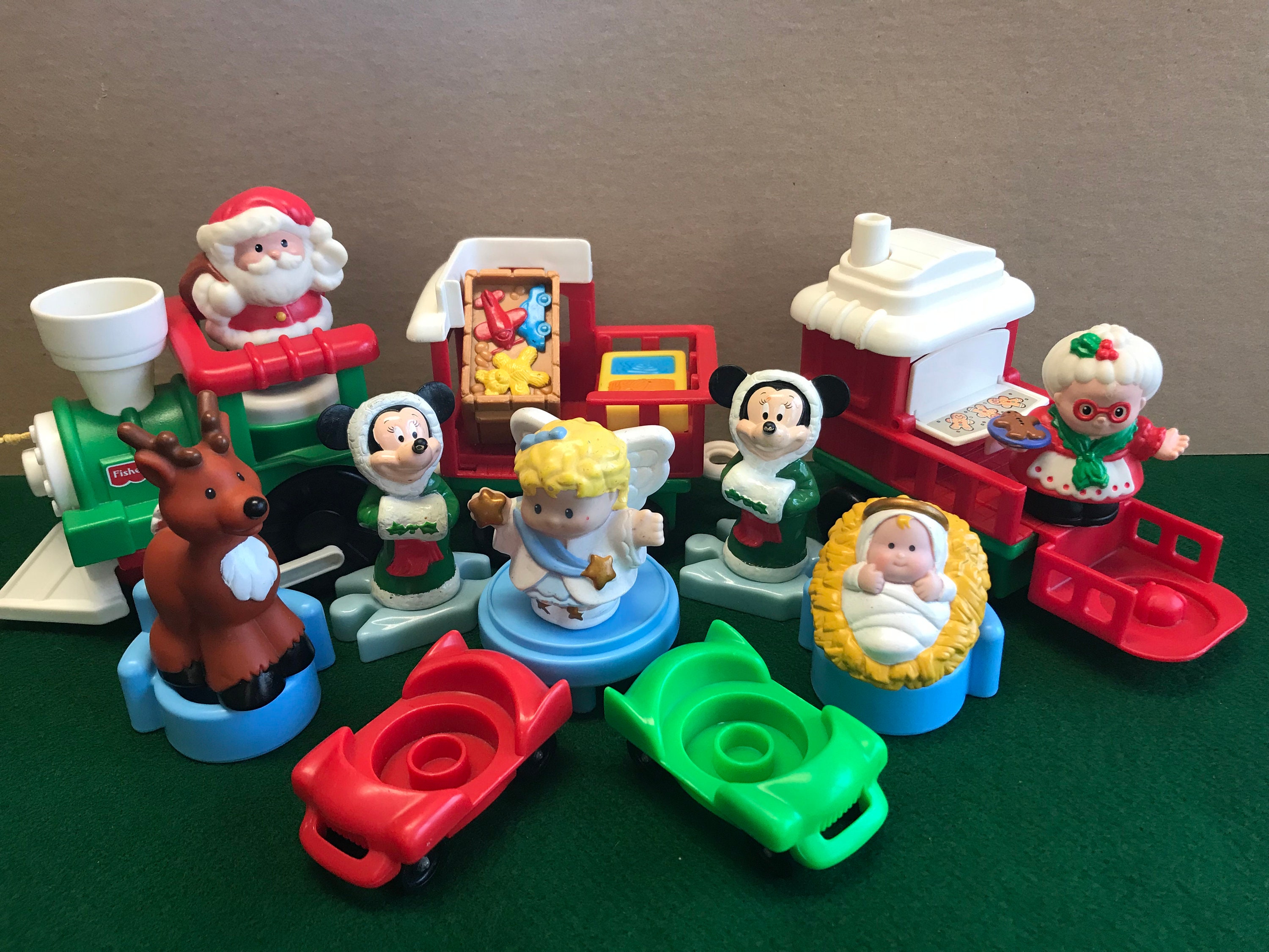 Pezzo Di Ricambio Renna Marrone Per Treno Musicale Di Natale Little People - Adatto Per Modello X1464 - 3