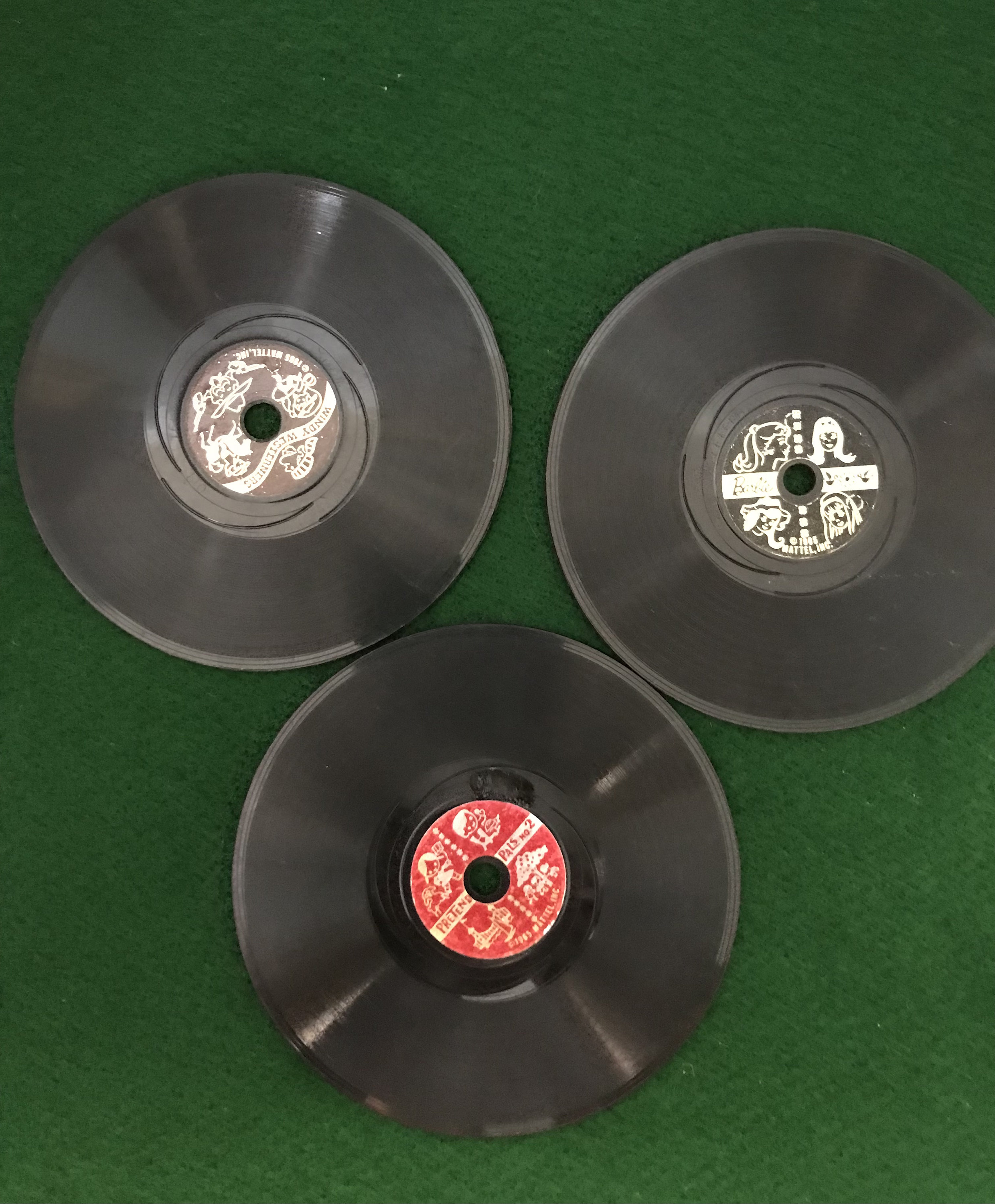 Jb—vintage 1965 Mattel Vinyl Records - Etsy