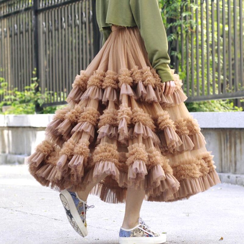 FULL TULLE SKIRT