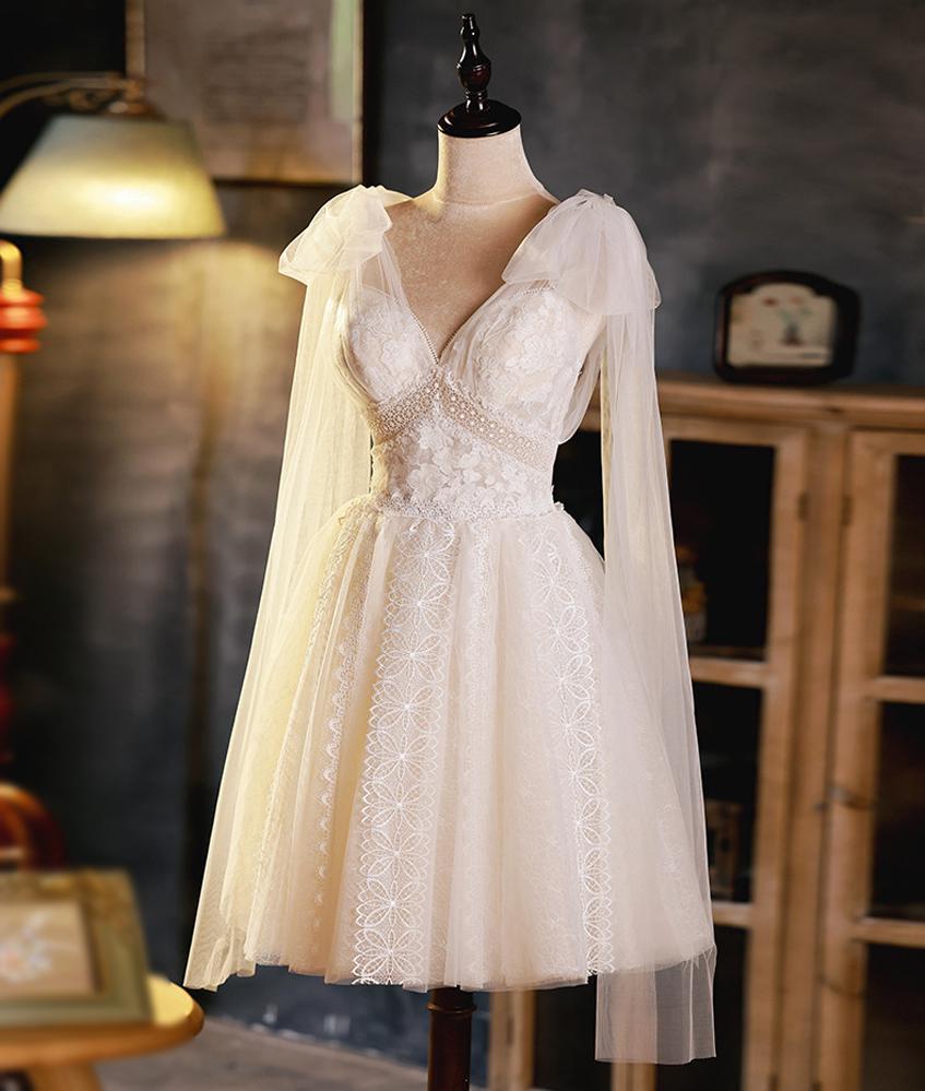 lace off white wedding dresses Nathalia
