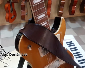 Extra long Leather Guitar Strap Custom Guitar Strap Acoustic Guitar Personalized Guitar Electric Adjustable Guitar Strap thick leather