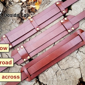 Cogniac Leather Guitar Strap Custom Guitar Strap Acoustic Guitar Guitar Electric Adjustable Guitar Strap thick leather Vintage Classic Retro