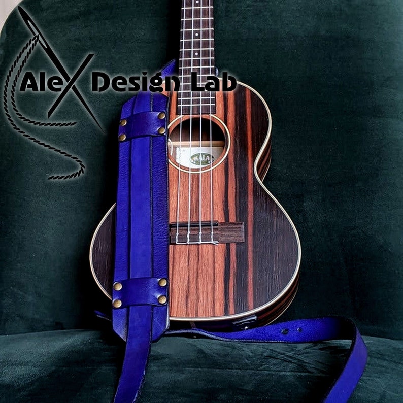 Leather Guitar Strap Custom Guitar Strap Acoustic Guitar Etsy