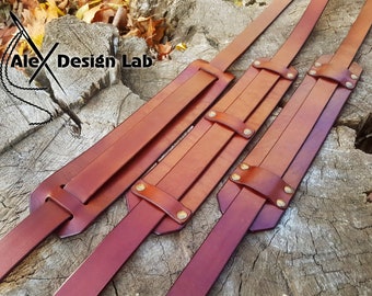 Light Brown Leather Guitar Strap Custom Guitar Strap Acoustic Guitar Guitar Electric Adjustable Guitar Strap thick leather