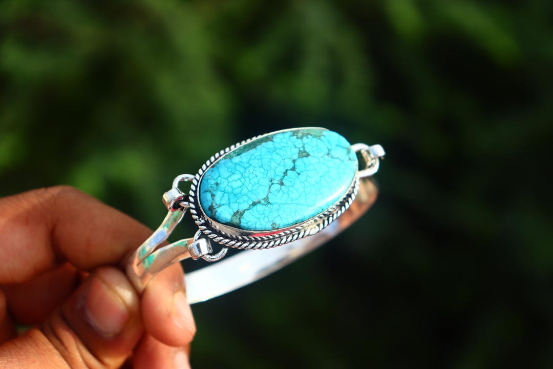 便*ン様 【Garden of Eden】Turquoise Bangle BluewaterBangle2_2048x.jpg?v=
