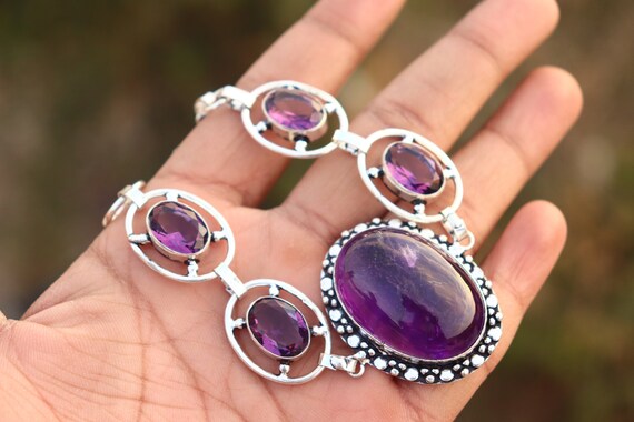 Natural 2024 amethyst bracelet