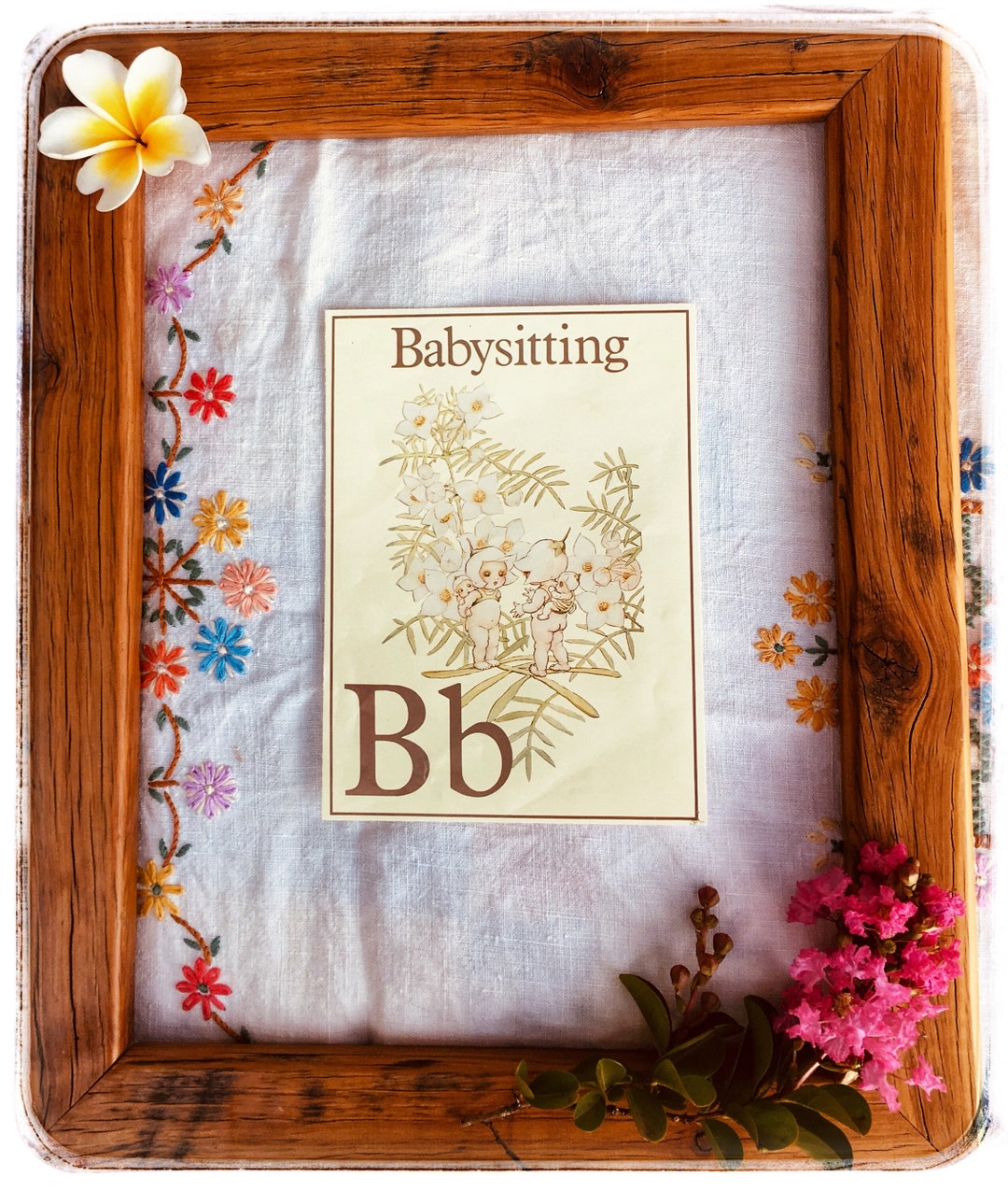 Vintage Nursery Wall Art May Gibs Letter Childrens Decor Print Etsy