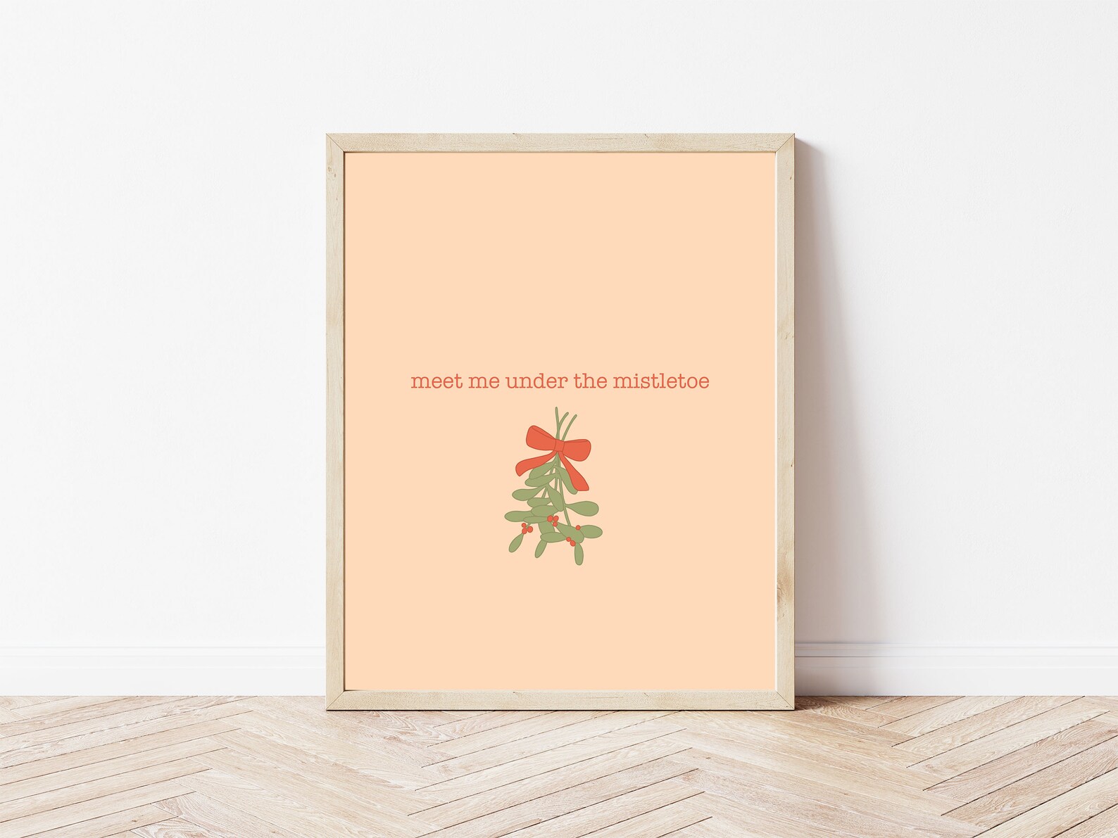 Meet Me Under the Mistletoe by M. Robinson