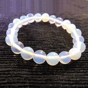 Moonstone bracelet, Stretch bracelet, Aura balance bracelet, gemstone bracelet.