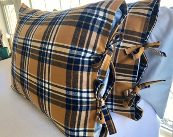 tie closure pillow case