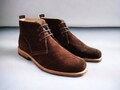 Man Boots 100% Leather Handmade, Suede chukkas for men  for a robust, elegant and resistant shoe. product logo
