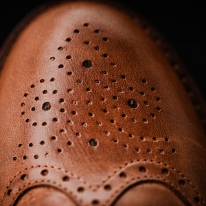 Bottes et chaussures élégantes décontractées faites à la main, 100 % cuir pour femme, style oxford, marron vintage, haute qualité, bottes d'automne, bottes à lacets, bottines image 8