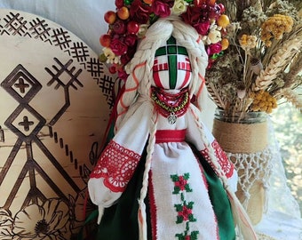 Ukraine Motanka doll, Christmas gift, Slavic doll handmade, Doll amulet, Made in Ukraine gift, Ukrainian doll Motanka, Housewarming gift