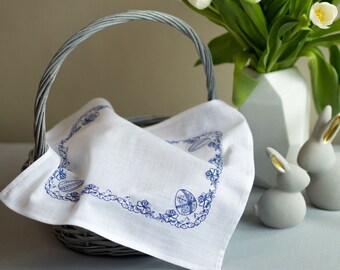 Orthodox Easter basket covers, Embroidered Easter napkin, Easter home decor, Easter table decor, Easter decorations, Ukrainian gifts