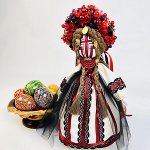 Motanka doll ukrainian amulet, Gothic faceless doll, Pregnancy amulet, Slavic cloth dolls, Protection doll amulet, Mom to be gift