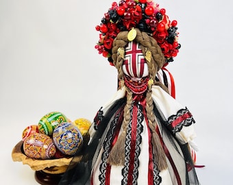Motanka doll ukrainian amulet, Gothic faceless doll, Pregnancy amulet, Slavic cloth dolls, Protection doll amulet, Mom to be gift