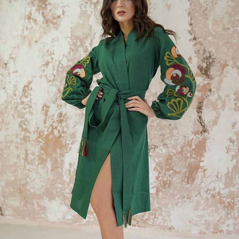 Dress With Textured Floral Embroidery main image 1