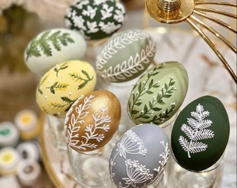 SET Pysanky Ukrainian easter eggs, Pysanka Ukrainian Easter traditions, Wooden Easter eggs, Handmade Easter egg for table decor, Easter gift