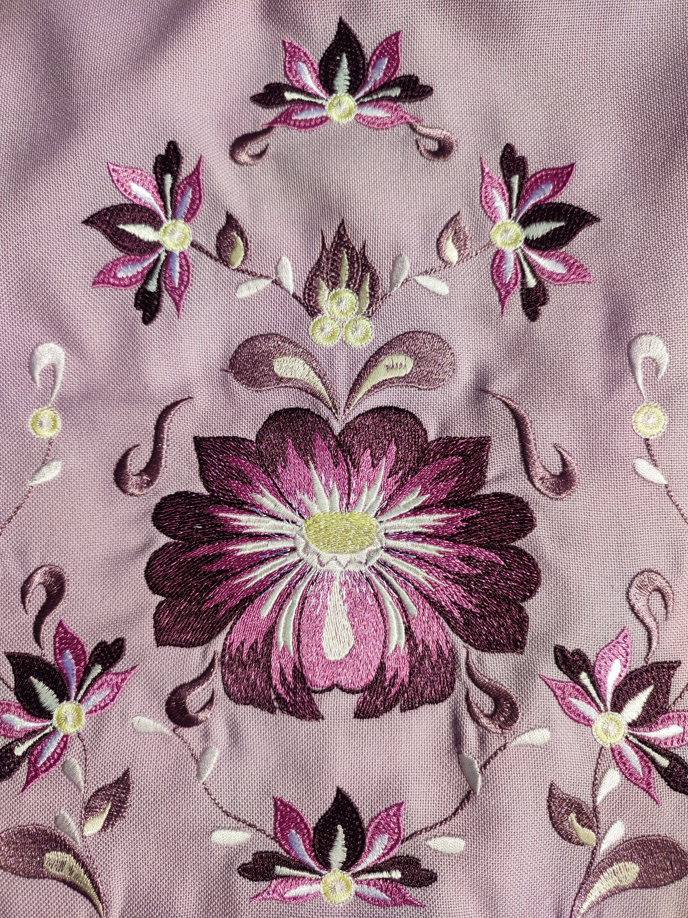 Floral Sundress, Embroidered Floral Dress, Cotton Sundress
