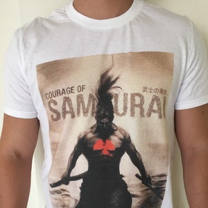 SAMURAI tshirt in white
