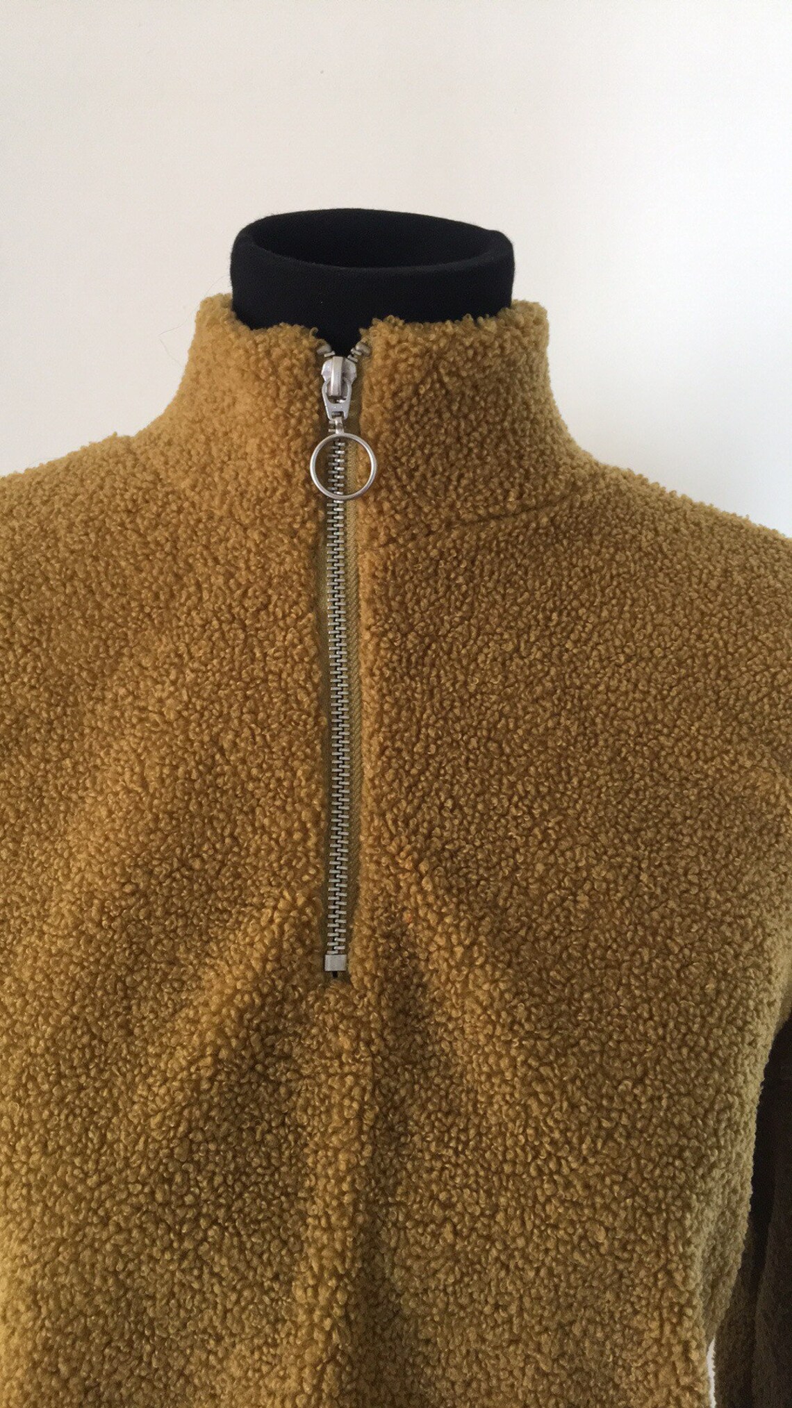 Women sweater mustard color in Medium Etsy