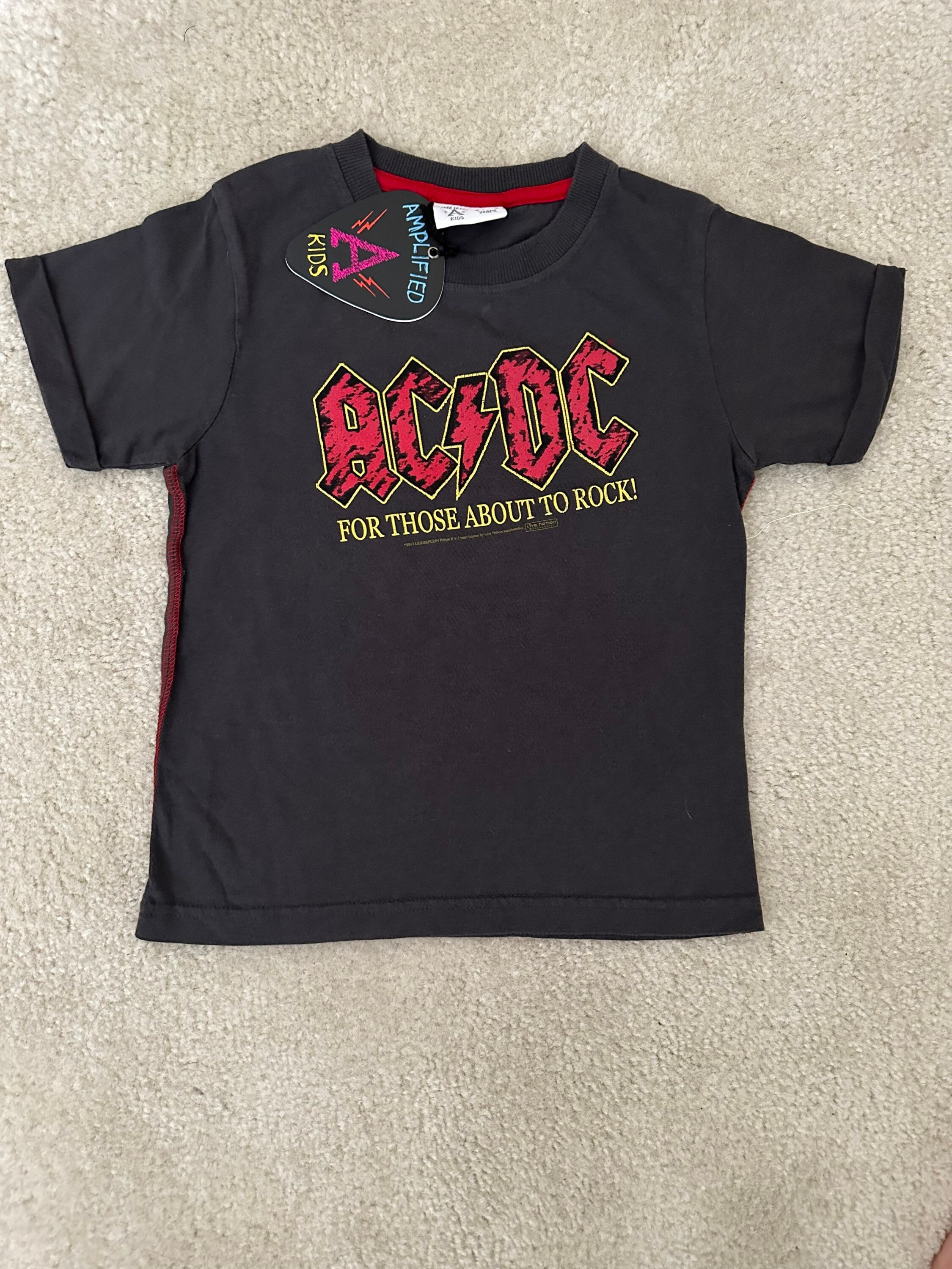 Maglia ac dc bambino new arrivals