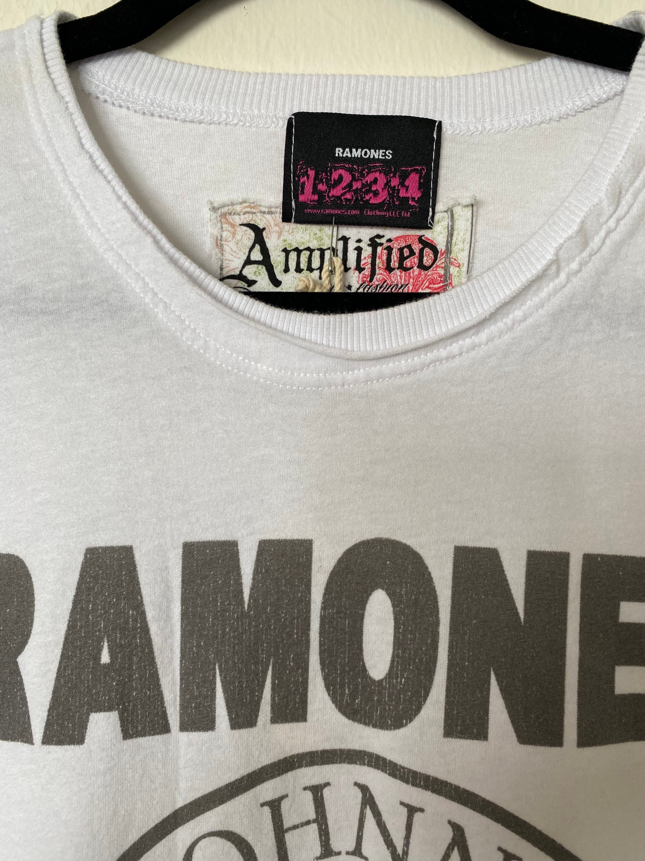 Discover Vintage Ramones t shirt in white