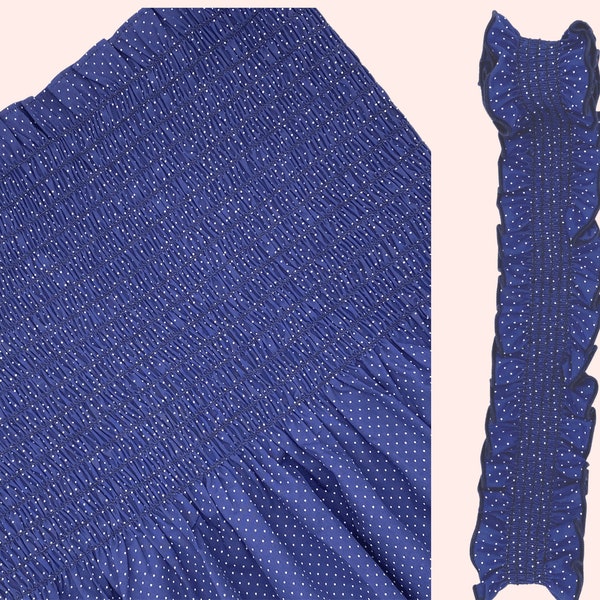 Pre Smocked Sundress Fabric Etsy