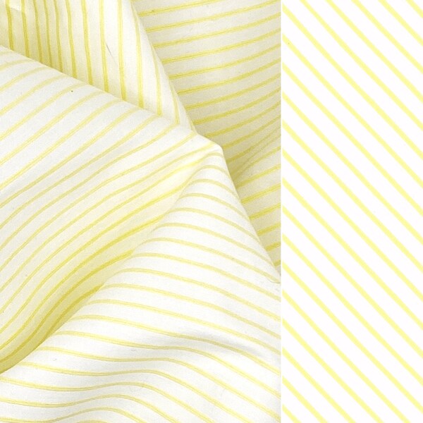 Yellow White Stripes Etsy