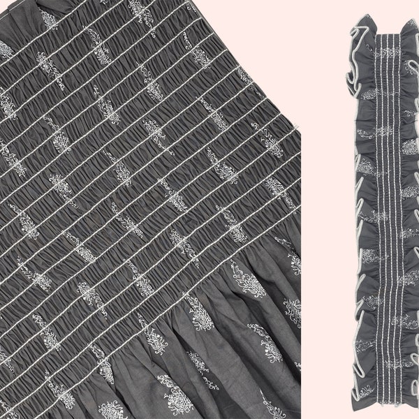 Pre Smocked Dress Fabric by the Yard Etsy