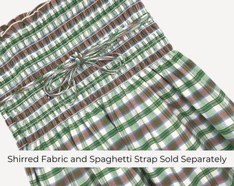 Cotton Fabric Shirred by the Yard 42