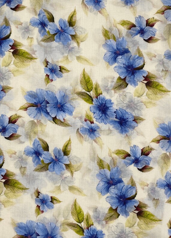 Sheer best sale floral fabric