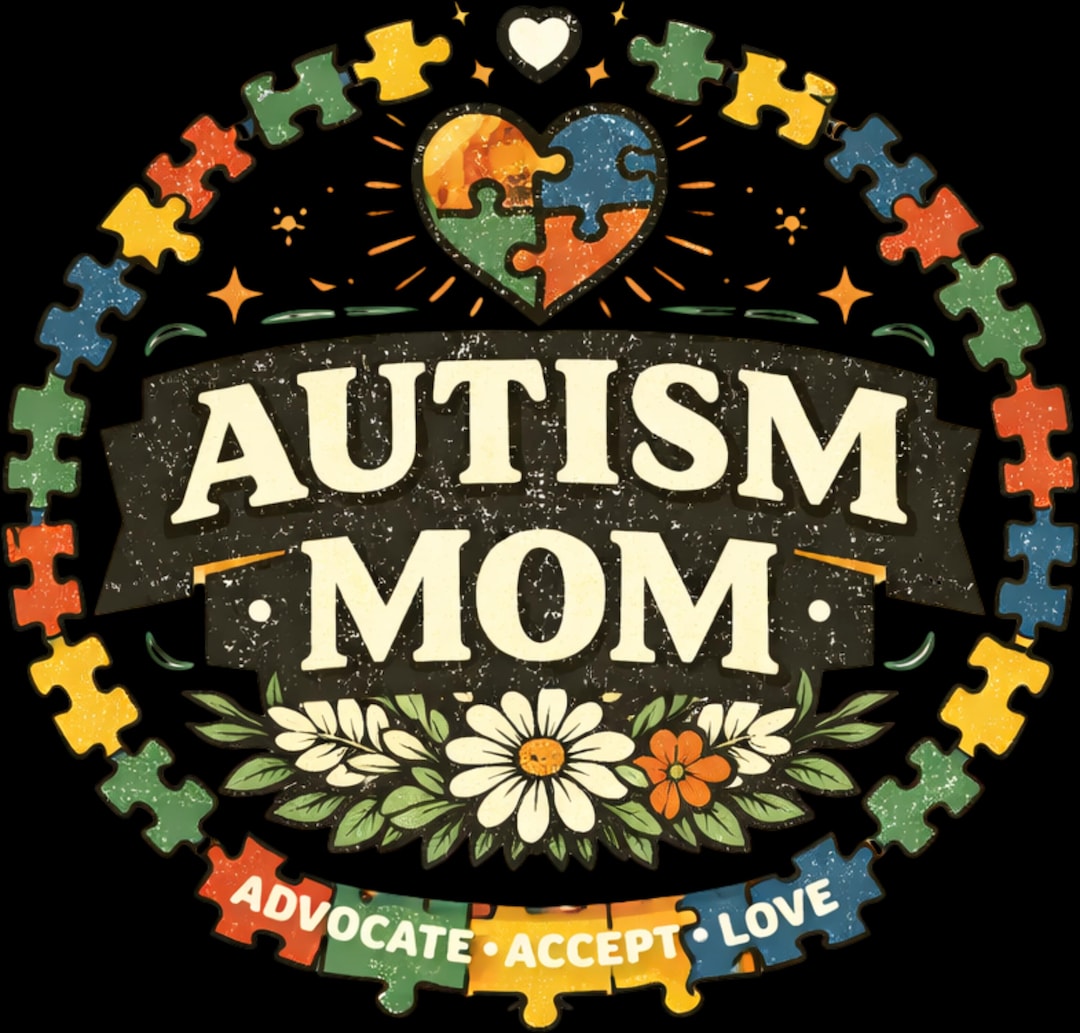Autism Mom PNG, Autism Awareness Shirt Design, Puzzle Piece Mom Shirt ...