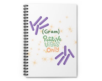 Microbiology Spiral Notebook - Ruled Line