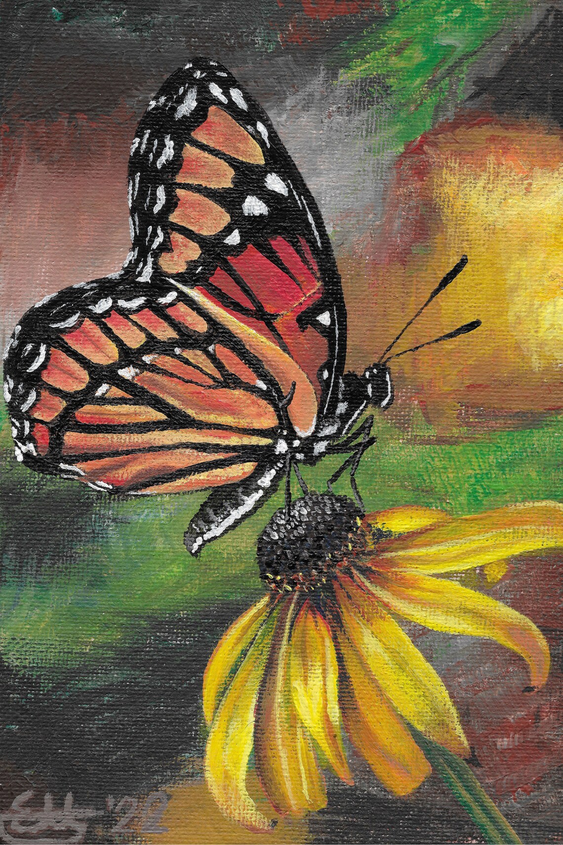 Printable, Monarch Butterfly, Wall Art, Nature Wall Decor, Butterfly ...