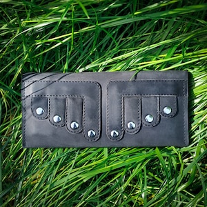 Portemonnee dames. Tweevoudige portemonnee. Geld envelop portemonnee. Chequeboek portemonnee. Slanke portemonnee. Best verkocht item handgemaakt. Lange portemonnee. Clutch portemonnee