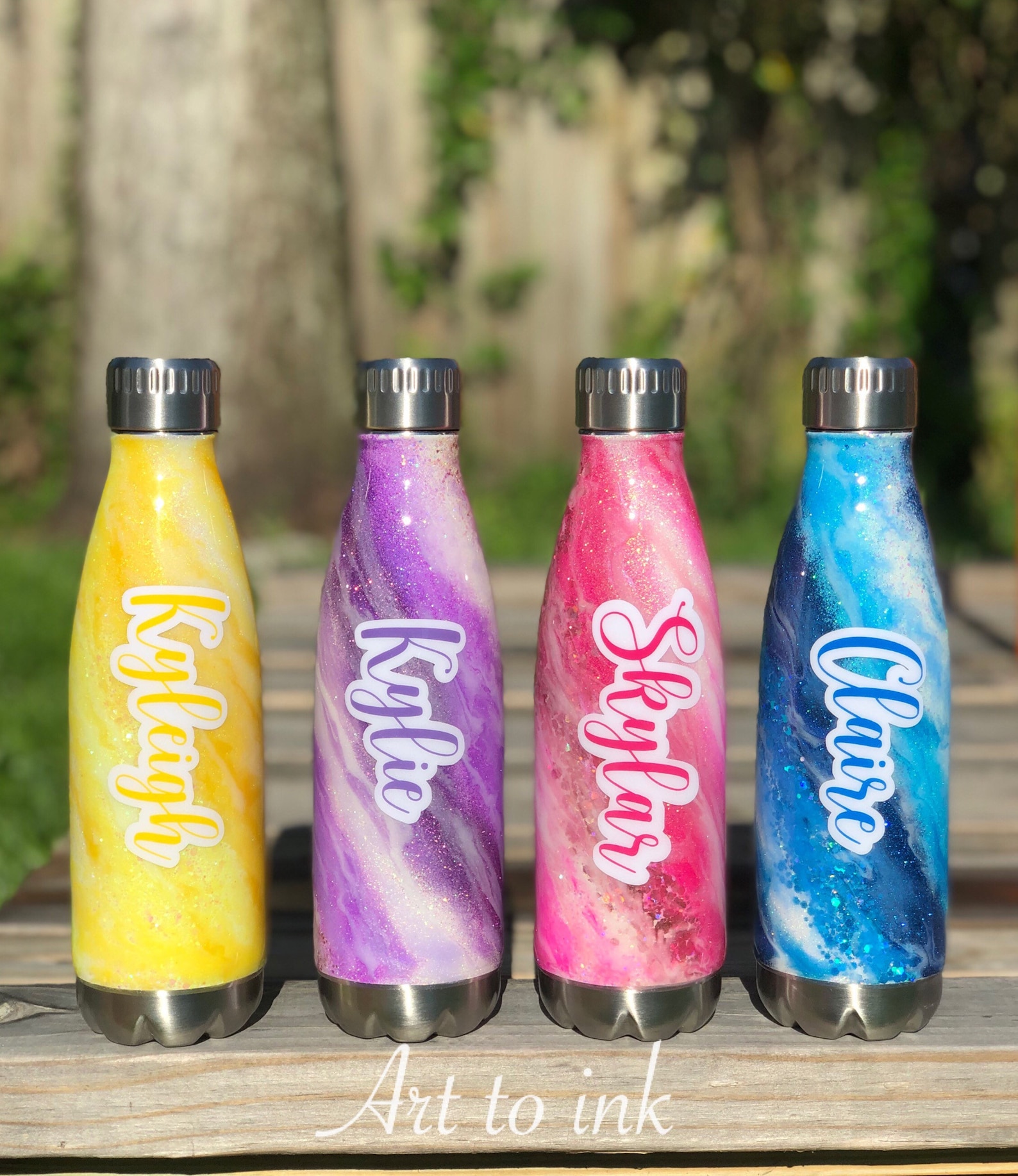 Water bottle tumbler Etsy