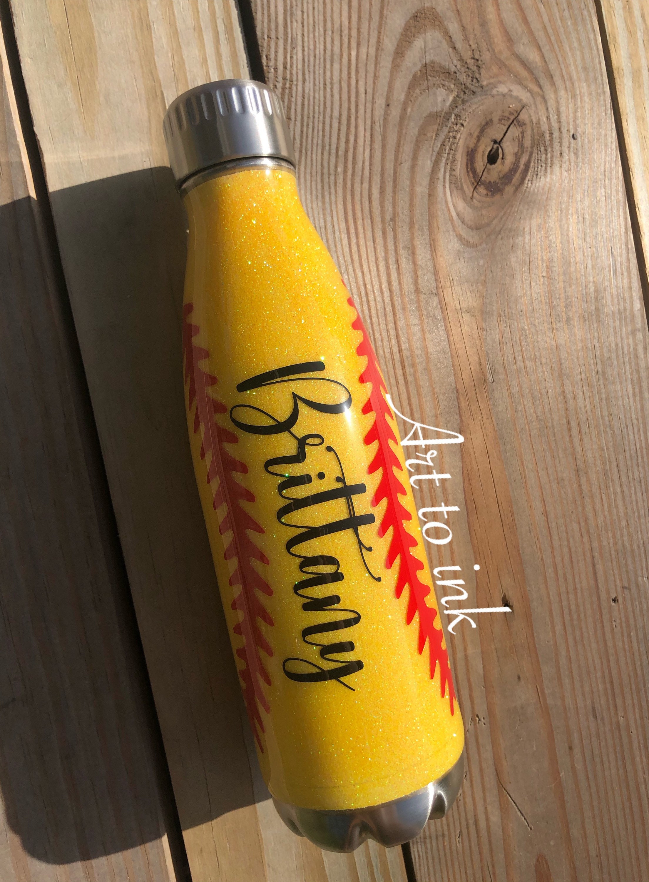 Kids Softball Tumbler Etsy