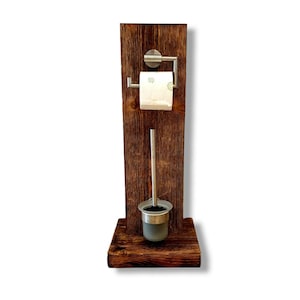 Set WC in legno vecchio - rustico
