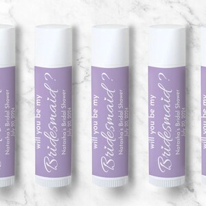 Personalized 10 Pieces Your are the Balm Stickers Lip Balm Tube Cylinder Favors, Bridal Shower Party Favors MG592W