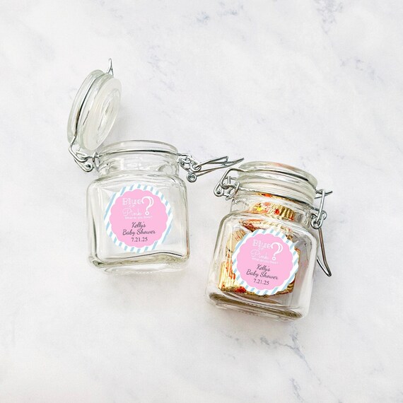 Personalized 12 Pieces Gender Reveal Boy or Girl Boy or Girl