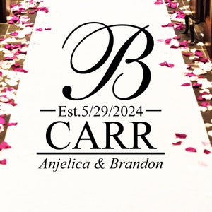 Wedding Personalized Wedding Aisle Runner - Plain White 33g Non-Woven Aisle Runner - Sheer Aisle Runner