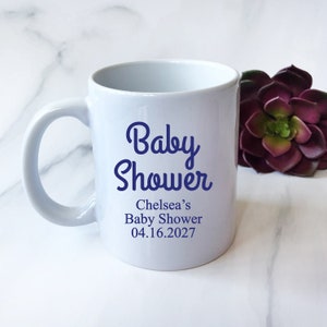 Personalized 24 pieces Baby Shower Printed Ceramic Coffee Mug Favors White Coffee Mugs Favor Ideas DESIGN-MG7i Baby Favors