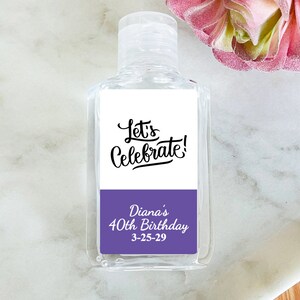 Personalized 24 Pieces Stickers Only Birthday Party DESIGN-MG215 Favors, Stickers Birthday Party Favors, Party Favor - Stickers