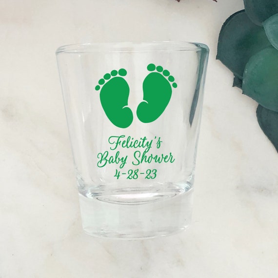 Shot glass on sale baby shower favors