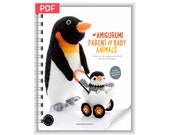 Amigurumi Pattern eBook Crochet Animals Parent and Baby PDF Pattern Digital Download Book